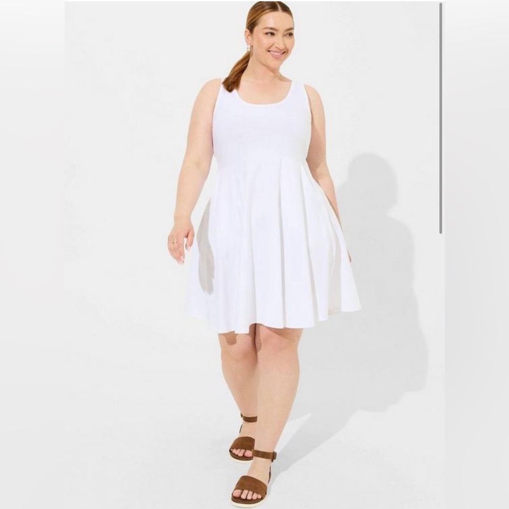 Torrid Mini Foxy Skater Dress